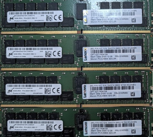 Pack 4x32gb ddr4 2933 - pack, ecc