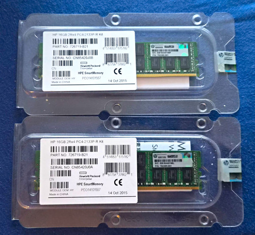 16gb 2rx4 ddr4 - hp,