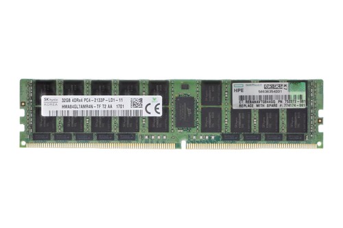 Ram hpe 32gb - 4rx4, ddr4-2133p