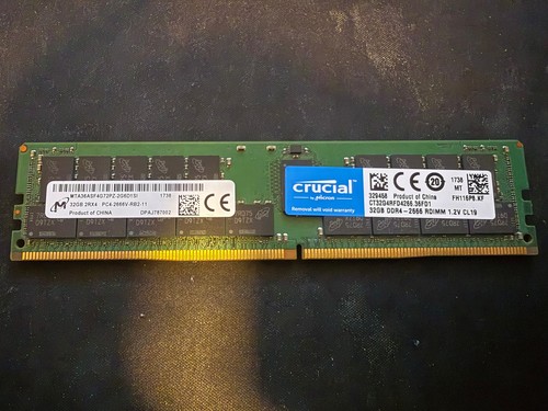 Micron crucial 32gb 2666mhz - 32gb,