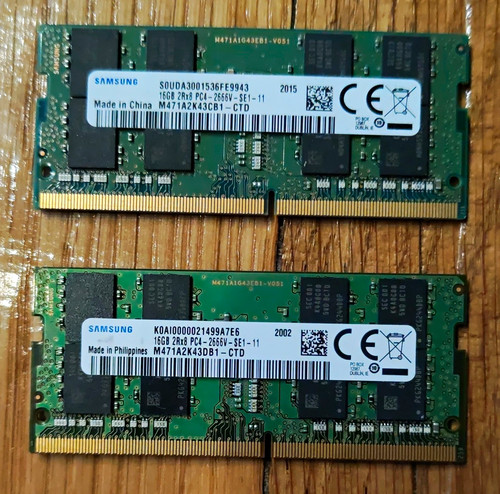 Samsung 32gb - 32gb, (2x16gb)