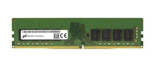 Micron 32gb ddr4 udimm - 32gb,